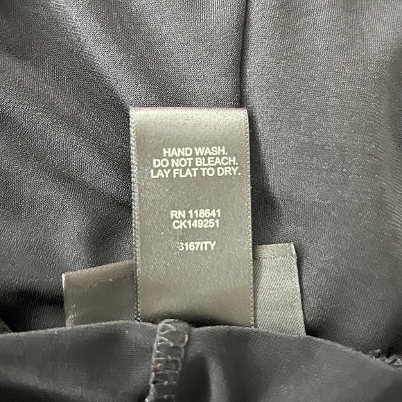 Lane Bryant Dress Womens 18/20W Black Sheath Lace‎ Sequin Neutral Minimalist - Picture 7 of 7